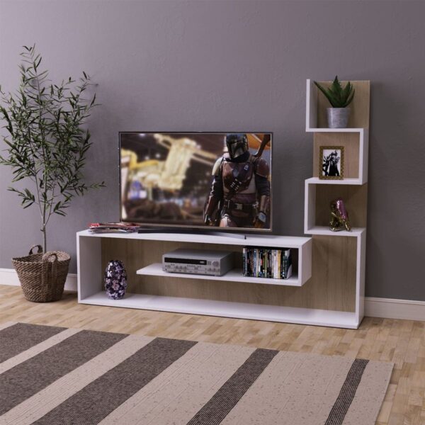 Light TV Storage Unit 155x121.5x21.6 cm – Sonoma Oak