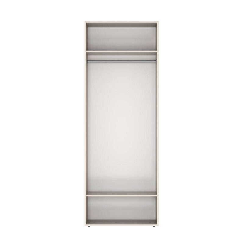 Шафа для одягу дводверна Light №1 80x220x50 см – Кашемір