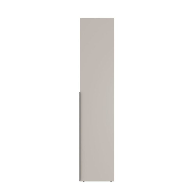 Шафа пенал закрита зі штангою Light №2 40x220x50 см – Кашемір