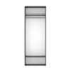 Шкаф трехдверный распашной Light №12 120x220x50 см – Графит