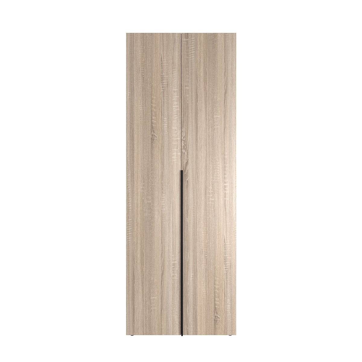 Шкаф распашной комбинированный №14 Light 240x220x50 см – Дуб Сонома