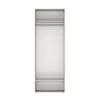 Распашной шкаф с открытыми полками Light №15 160x220x50 см – Кашемир