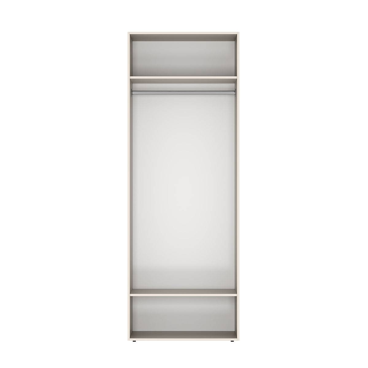 Шкаф распашной комбинированный №15 Light 160x220x50 см – Кашемир