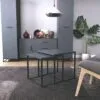 Журнальный стол лофт (набор 2 в 1) Ascet – Графит