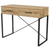 Ascet loft-style makeup table 102x77.5x42.5 cm – Evoke Oak