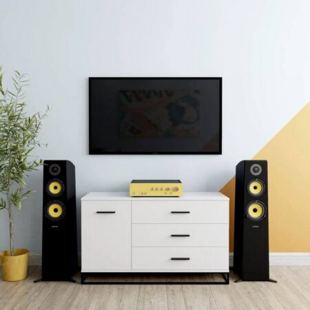 Комод для одежды в стиле лофт Ascet 120x70x42.5 см – Белый бриллиант