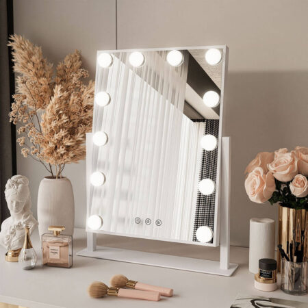 Bella led lighted vanity mirror 36x47.5 cm – White Diamond