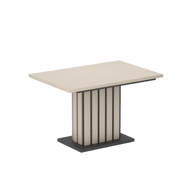 Oxford expanding table 120(160)x75x82 cm – Cashmere / Graphite grey
