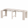Python large extendable dining table 43(240)x75x90 cm – Cashmere