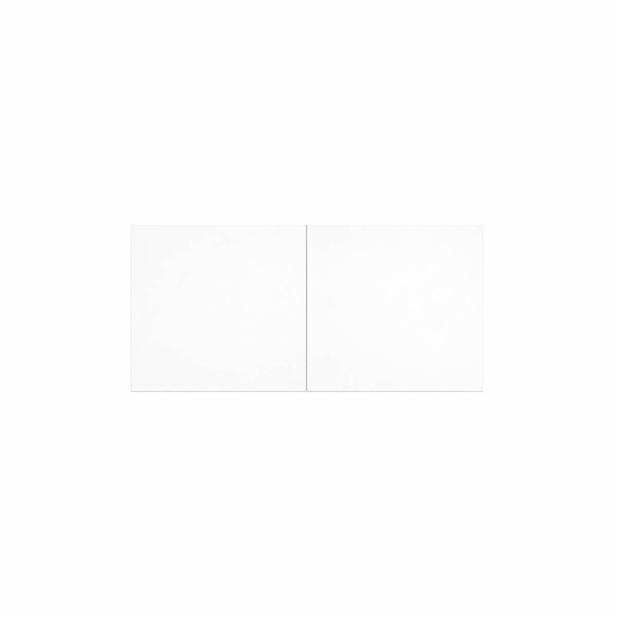 Top Box for the Light Hinged Wardrobe – White Diamond