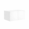 Top Box for the Light Hinged Wardrobe – White Diamond