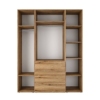 Buy light №1 4-Door Hinged Wardrobe with Top Box 160x250x50 cm – Evoke Oak for 22176 UAH Light №1 4-Door Hinged Wardrobe with Top Box 160x250x50 cm – Evoke Oak
