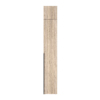 Light №2 Slim Wardrobe with Top Box 40x250x50 cm – Sonoma Oak