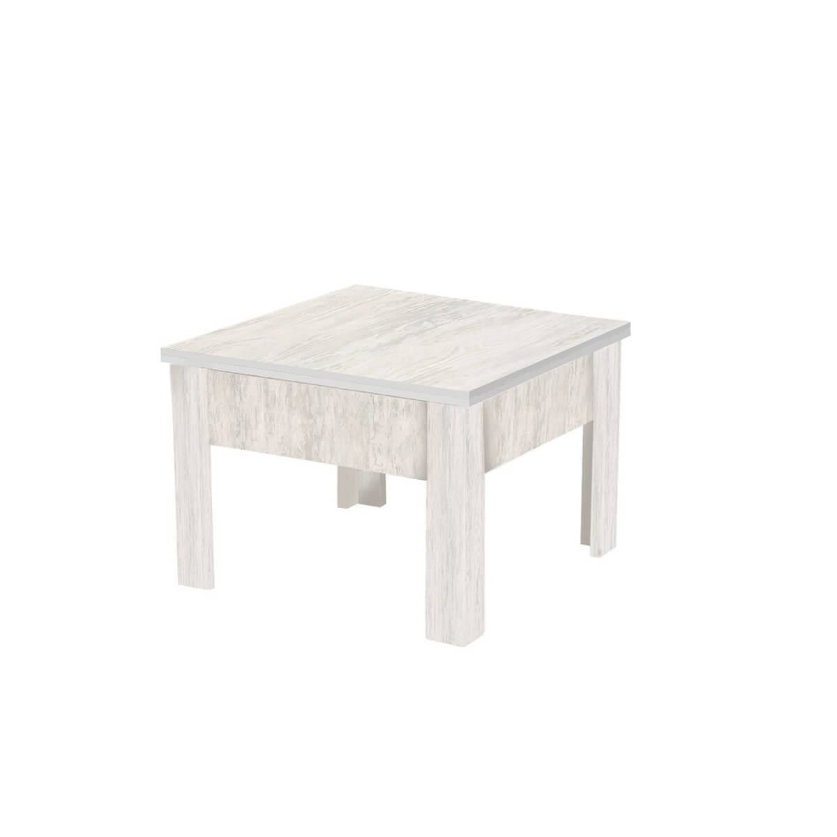 Comfo lift up coffee table to dining table 70(140)x57(77)x70 cm – Artwood Light