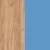 Craft Gold Oak / Blue Lagoon