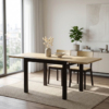 Kors Sliding Extendable Kitchen Table 89(178)x76x68 cm – Sonoma Oak / Wenge